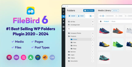 FileBird Pro 6.2.2 NULLED – Media Categories Folders File Manager for WordPress