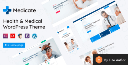 Medicate 3.0 – Health & Medical WordPress Theme + RTL Ready