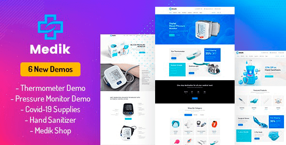 Medik 3.5 – Medical WooCommerce Theme