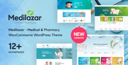 Medilazar 1.2.0 – Pharmacy Medical WooCommerce WordPress Theme