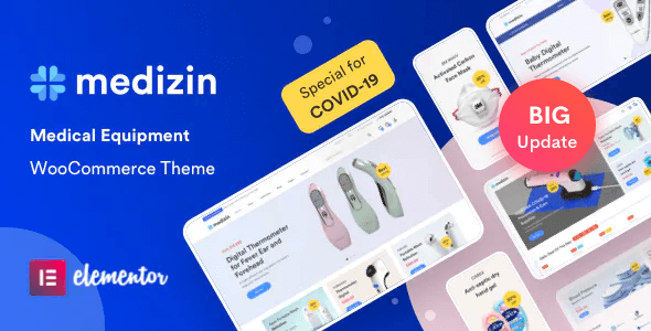 Medizin 1.6.4 – Medical Elementor WooCommerce Theme