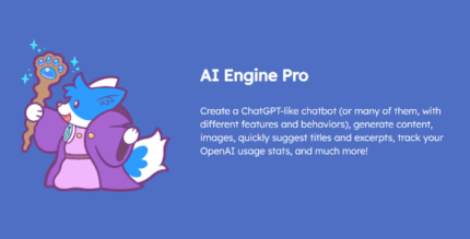 AI Engine 1.9.84 NULLED – ChatGPT Chatbot, GPT Content Generator, Custom Playground & Features
