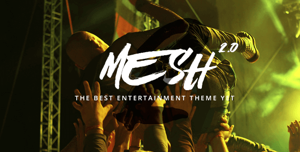 MESH 2.3.0 – Music Band Musician Event Club Theme