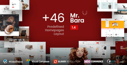Mr.Bara 1.9.8 – Responsive Multi-Purpose eCommerce WordPress Theme