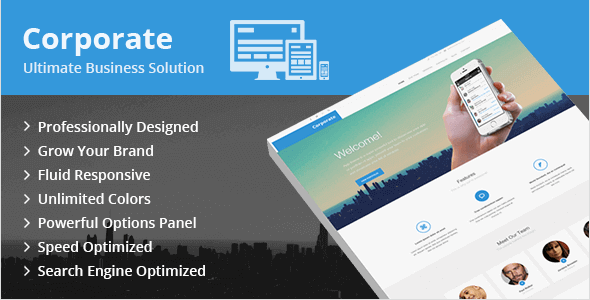 Corporate 1.4.6 – Ultimate Business WordPress Theme