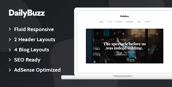 DailyBuzz 1.0.11 – Perfect Theme for Standing Out from the Crowd