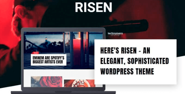 Risen 1.1.23 – Aesthetically Pleasing Performance oriented WordPress Magazine Theme