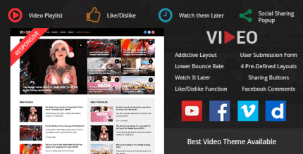 Video 2.2.12 – Best Video WordPress Theme