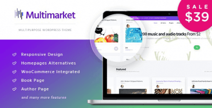 Multimarket 1.1.7 – WooCommerce Marketplace Theme