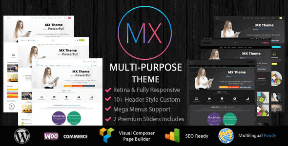 MX 4.15 – Responsive Multi-Purpose WordPress Theme