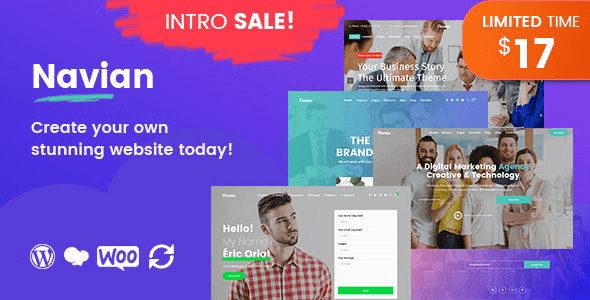 Navian 1.5.2 – Multi-Purpose Responsive WordPress Theme