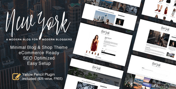 New York 2.5 – WordPress Blog & Shop Theme