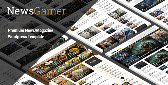 NewsGamer 3.1 – WordPress News Magazine Theme