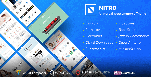 Nitro 1.7.8 NULLED – Universal WooCommerce Theme From eCommerce Experts