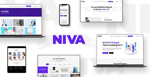 Niva 2.0.2 – Creative Agency & Freelancer WordPress Theme