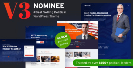Nominee 3.8 – Theme for Candidate Political Leader