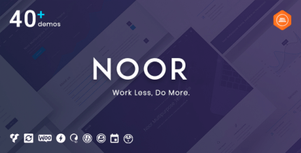 Noor 5.9.1 NULLED – Multipurpose & Fully Customizable Creative Theme