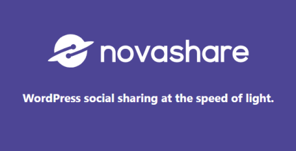 Novashare 1.3.1 – Lightweight and fast social media sharing plugin