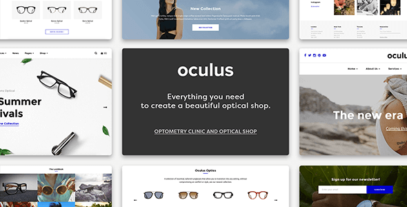 Oculus 1.2 – Creative Sunglasses WooCommerce Shop