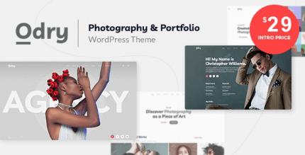 Odry 1.1.6 NULLED – Photography & Portfolio
