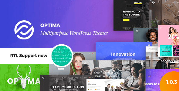 Optima 1.5.0 – Multipurpose WordPress Theme