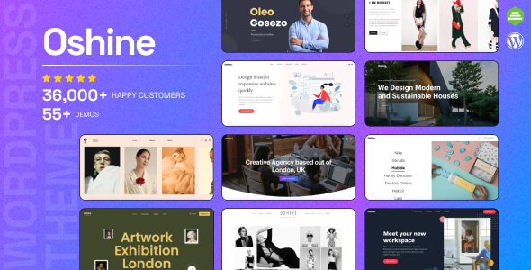 Oshine 7.2.6 NULLED – Creative Multi-Purpose WordPress Theme