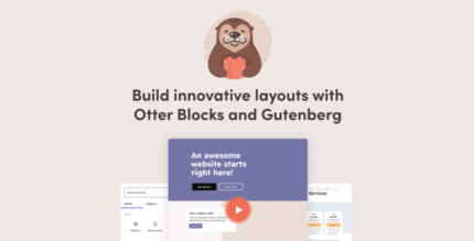 Otter Blocks Pro 2.0.16 NULLED – Create beautiful and attracting posts, pages, and landing pages with Gutenberg Blocks