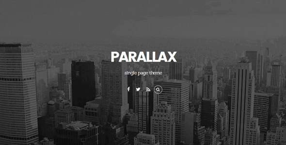 Themify Parallax 5.4.5 + PSD