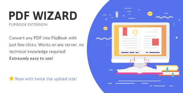 PDF Wizard 3.2 – Responsive FlipBook WP Extension