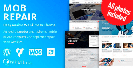 MobRepair 1.10.10 – Mobile Phone Repair Services WordPress Theme
