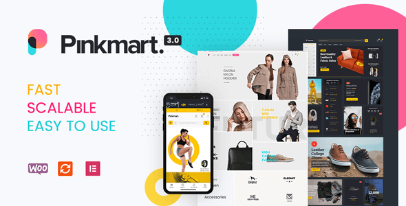 Pinkmart 4.7.0 NULLED – AJAX theme for WooCommerce