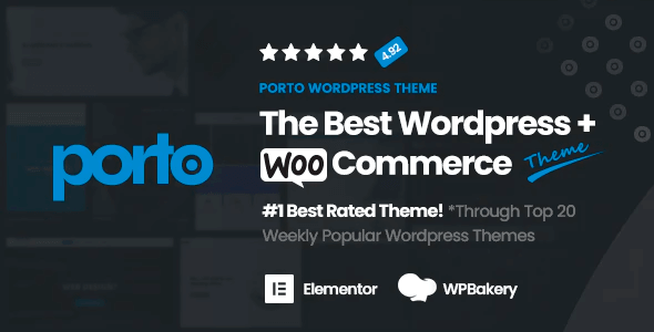 Porto 7.0.9 NULLED – Responsive WordPress WooCommerce Theme