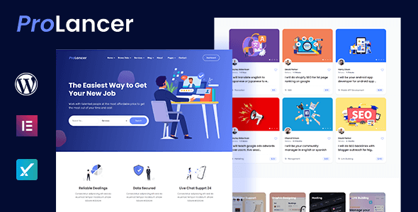 Prolancer 1.3.7 NULLED – Freelance Marketplace WordPress theme