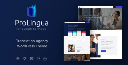 ProLingua 1.1.2 – Translation Bureau & Interpreting Services WordPress Theme