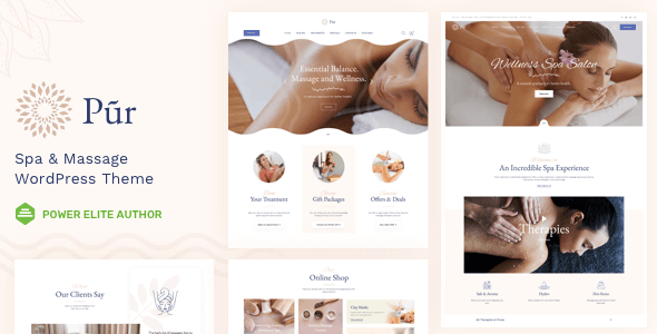 Pur 15 NULLED – Wellness & Spa WordPress Theme