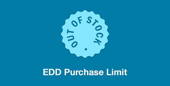 Easy Digital Downloads – Purchase Limit 1.3.0