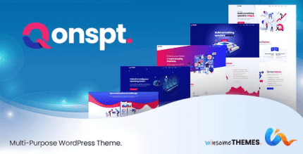 Qonspt 1.3.0 – Isometric MultiPurpose WordPress Theme