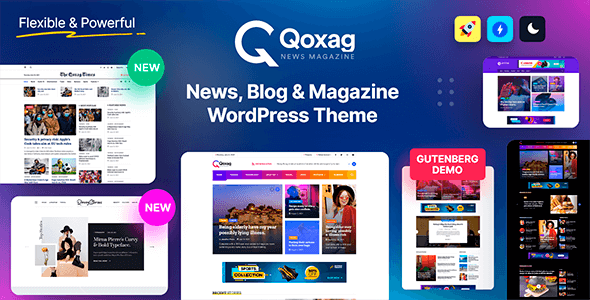 Qoxag 2.0.8 – WordPress News Magazine Theme