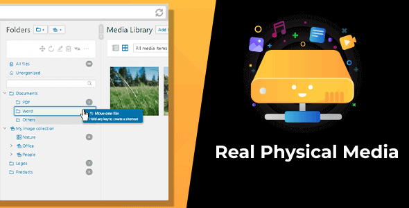 WordPress Real Physical Media 1.5.77 NULLED – Physical Media Library Folders & SEO Rewrites