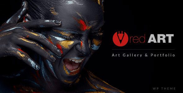 Red Art 3.4 – Photography Art Gallery, Art School Theme + Elementor 1.0.0