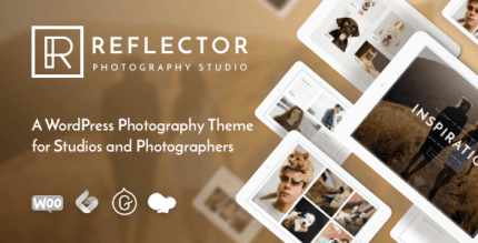 Reflector 1.2.5 – WordPress Photography Theme for Studios and Photographers