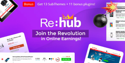 REHub 17.5.1 NULLED – Directory Shop Coupon Affiliate Theme