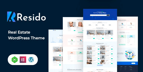 Resido 3.6.1 NULLED – Real Estate WordPress Theme