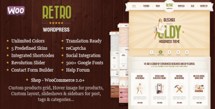 Retro 4.2.0 – Vintage WordPress Theme