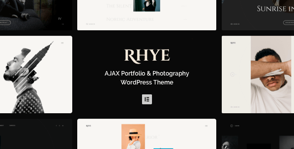 Rhye 3.5.3 – AJAX Portfolio WordPress Theme