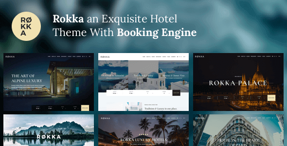 Rokka 1.2.1 – Hotel Theme With Booking System