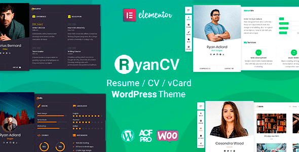RyanCV 2.0.7 – CV Resume Theme RyanCV 2.0.7 – CV Resume Theme