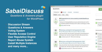 Sabai Discuss 1.4.17 – Questions & Answers Plugin for WordPress