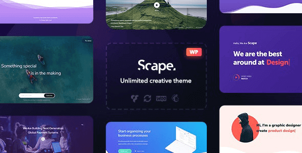 Scape 1.5.9 NULLED – Multipurpose WordPress theme