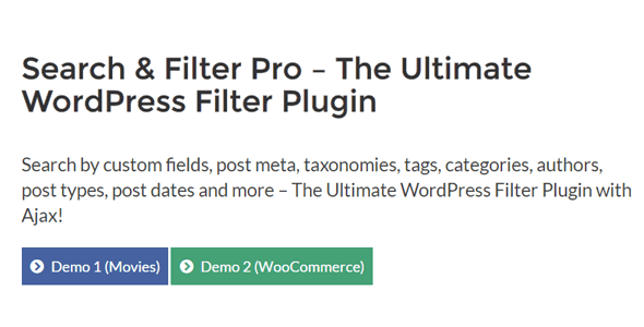 Search Filter Pro 2 5 4 The Ultimate Wordpress Filter Plugin Extensions Wpnull Org